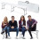 Banc de jardin pliant pour restauration 180 cm Plonos blanc 1