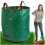 Panier de jardin pour feuilles 272 l Plonos PL-524 vert 8