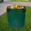 Panier de jardin pour feuilles 272 l Plonos PL-524 vert 6