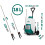 Accu-spuitmachine met kar Plonos PL-601 13
