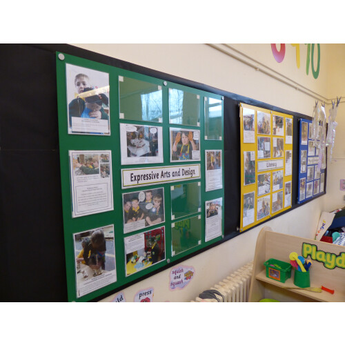 School Curriculum Display Board - Green 2