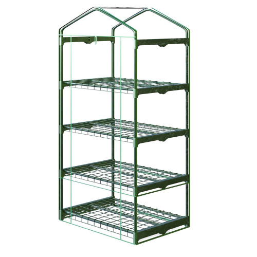 Scaffale per serra 70 x 50 x 160 cm Plonos 1