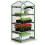 Scaffale per serra 70 x 50 x 160 cm Plonos 4