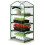 Scaffale per serra 70 x 50 x 160 cm Plonos 3