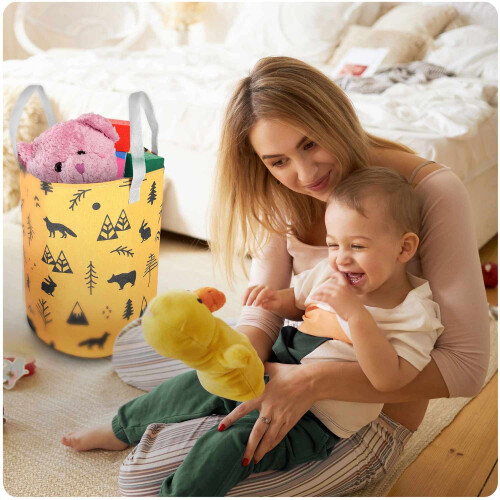 Panier à jouets Nukido - Orange 2
