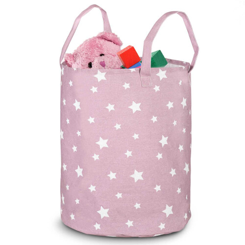 Cestino per giocattoli Nukido - Rosa 1