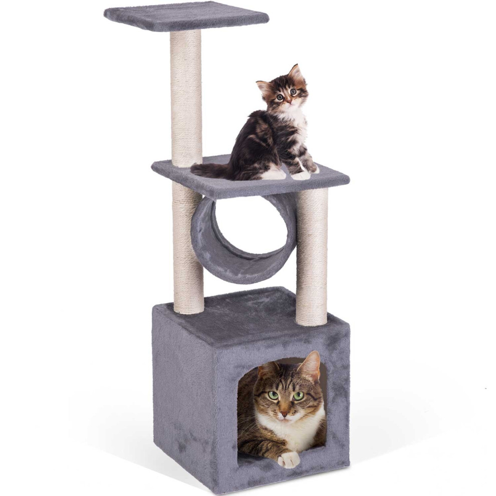 Griffoir pour chat 93 cm DR-265 Pethaus gris clair