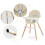 Nukido Lilo Beige kinderstoel 8