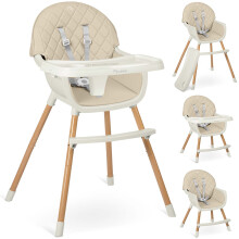 Nukido Lilo Beige kinderstoel