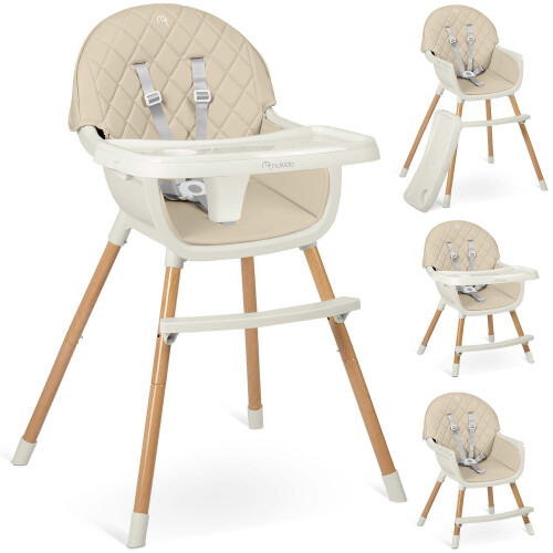 Nukido Lilo Beige kinderstoel
