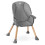 Chaise d'alimentation Nukido Tilo grise 4