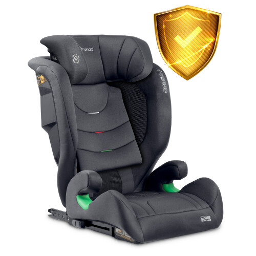 Siège auto Nukido Louis Soft gris 15-36 kg ISOFIX 1