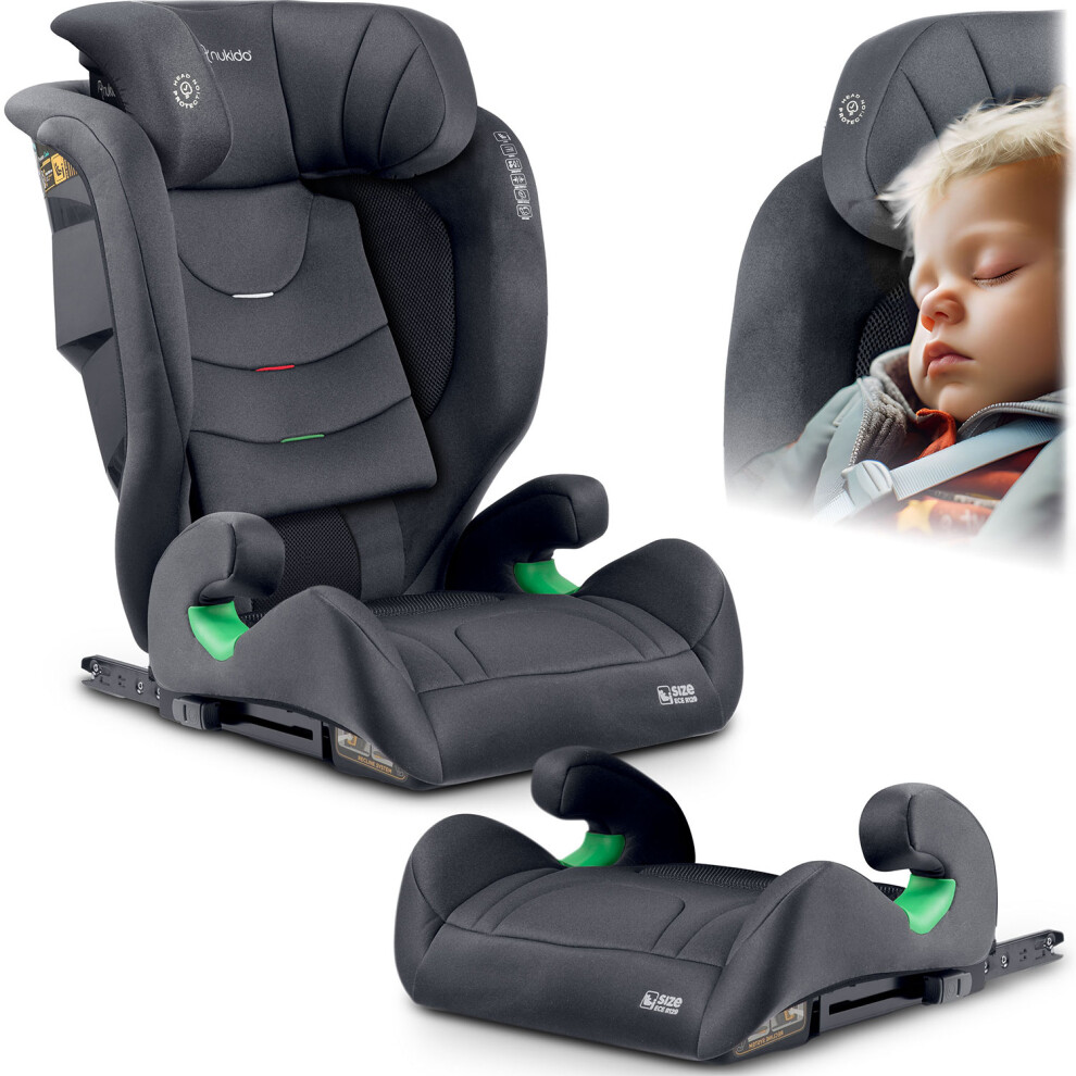 Siège auto Nukido Louis Soft gris 15-36 kg ISOFIX