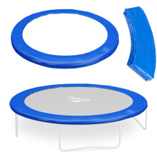 Cubierta de resorte para trampolín de PVC de 252 cm y 8 pies Neo-Sport