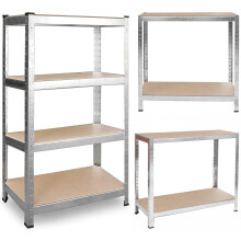 Etagère d'entrepôt en métal 174 x 80 x 40 Plonos 470100