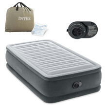 Materasso gonfiabile 191x99x46cm con pompa elettrica integrata INTEX 64412ND