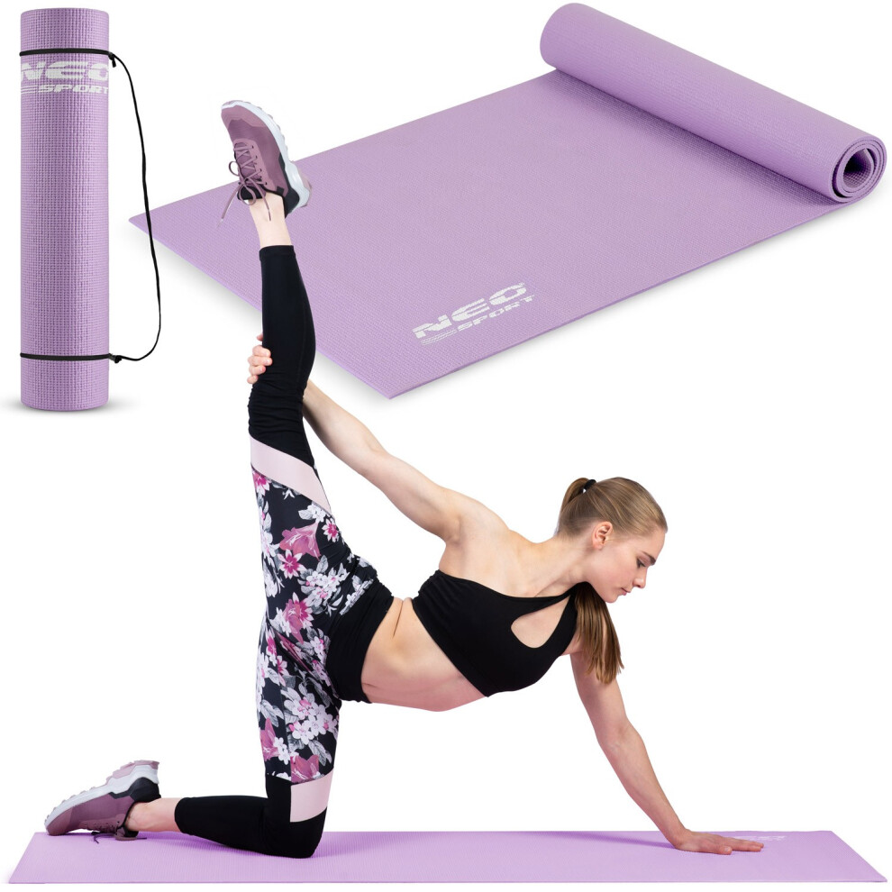 Tapis d'exercice 173 x 61 cm Neo-Sport - 192102 violet