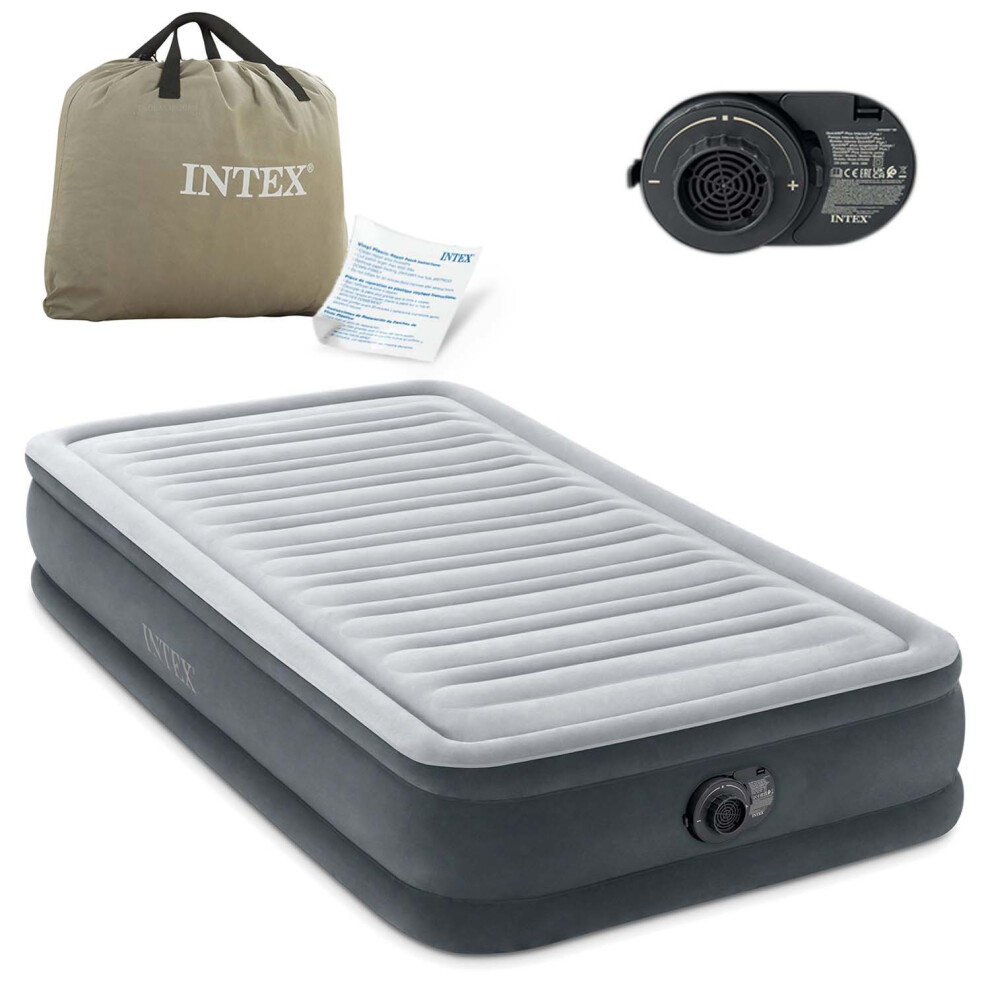 Intex Inflatable Mattress - 1 Person - 100 x 190 cm-image-OPC-PHB728X-NEW