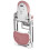 Chaise haute Nukido Belo rose avec table 4