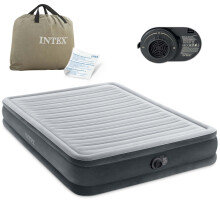 Materasso gonfiabile 203x152x33 cm con pompa elettrica incorporata INTEX 67770ND