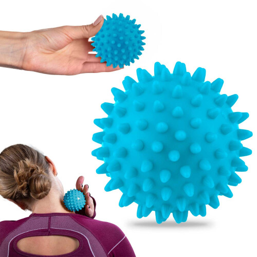 Palla per massaggio e fitness 7,5 cm NS-957 blu