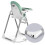Chaise haute avec table et transat Belo vert 6