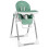 Chaise haute avec table et transat Belo vert 1