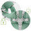 Chaise haute avec table et transat Belo vert 4