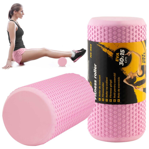 Roller EVA Übungsrolle NS-963 rosa