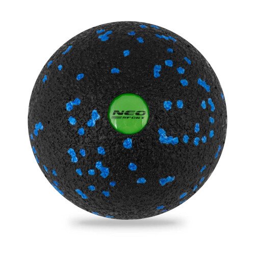 Palla da massaggio e fitness NS-965 nera e blu 1