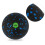 Palla da massaggio e fitness NS-965 nera e blu 4
