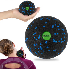 Ballon de massage et de fitness NS-965 noir et bleu