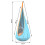 Cocoon hangstoel Neo-Sport turquoise 7