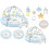 Ocean Nukido Interaktive Spielmatte - Blau 12