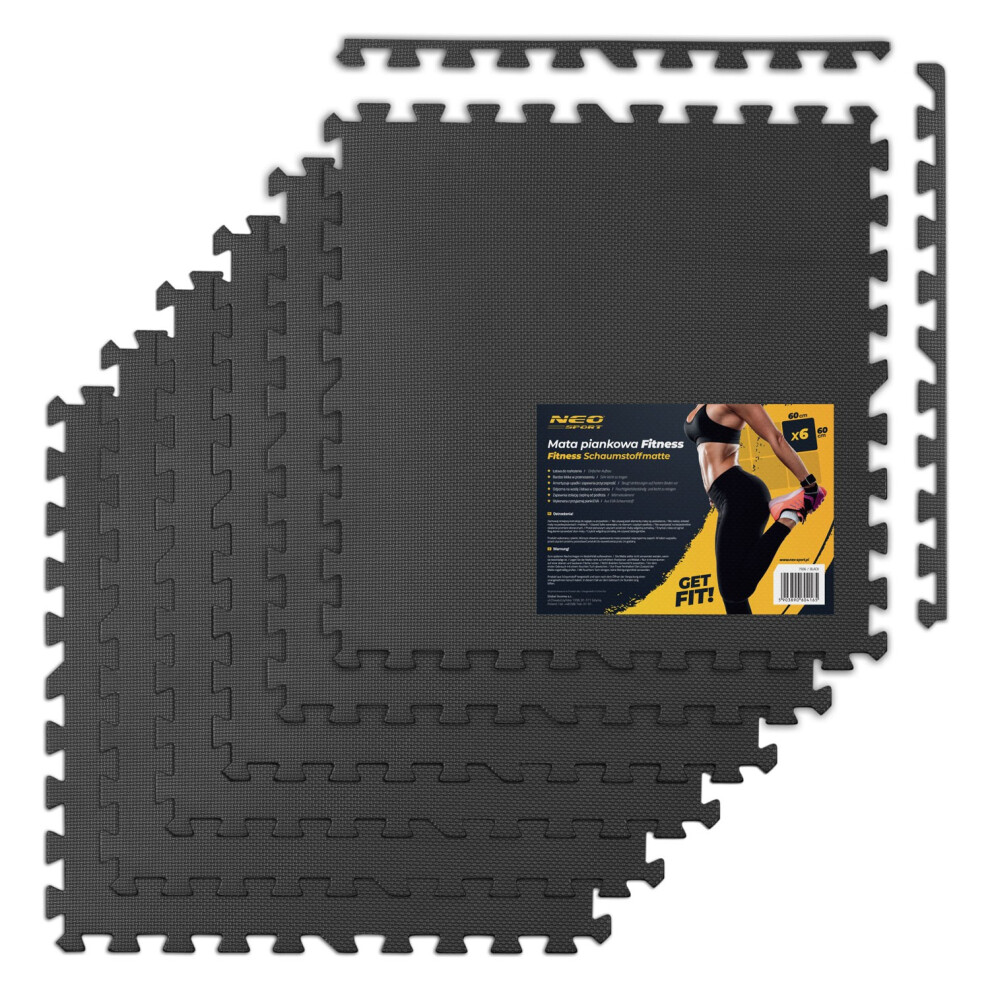 Tapis de fitness en mousse 180 x 120 Neo-Sport - 7506
