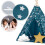 Tenda Teepee Nukido per bambini con luci - Blu 13