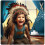 Tenda Teepee Nukido per bambini con luci - Blu 16