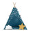 Tenda Teepee Nukido per bambini con luci - Blu 2