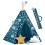 Tenda Teepee Nukido per bambini con luci - Blu 11