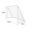 Fodboldmål 245 x 155 x 80 cm + målmåtte 9