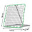 Neo-Sport rebounder trainingsdoel 100 x 100 cm 7