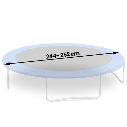 Tapis de trampoline 252 cm 42 spr 8ft Neo-Sport 1