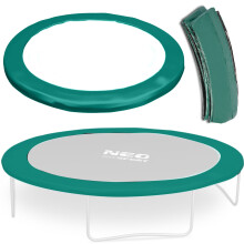 Cubierta de resorte para trampolín Neo-Sport de 374 cm y 12 pies