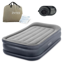 Materasso gonfiabile 191x99x42 cm con pompa elettrica incorporata INTEX 64132ND