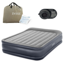 Materasso gonfiabile 203x152x42 cm con pompa elettrica incorporata INTEX 64136ND