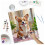 Mal efter nummer billede 40x50 cm Massido Corgi hund 2