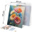 Mal efter nummer billede 40x50 cm Massido Flowers 4