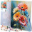 Mal efter nummer billede 40x50 cm Massido Flowers 1