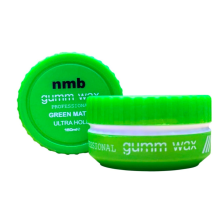 NMB Gumm-wax Professional Hair Styling Wax Edge Green Matt Ultra Hold