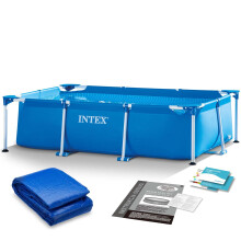 Frame tuinzwembad 220 x 150 x 60 cm 2 in 1 INTEX 28270